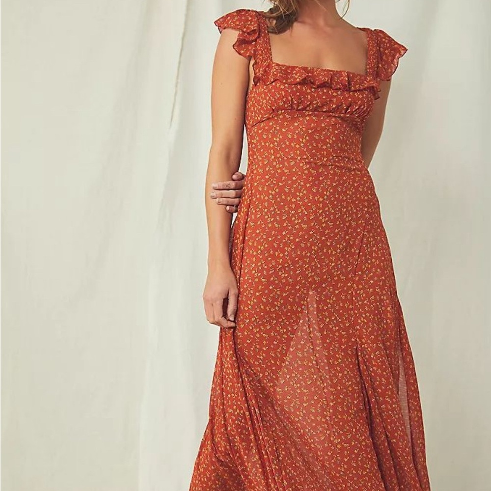 Free people Maxi Slip Dress